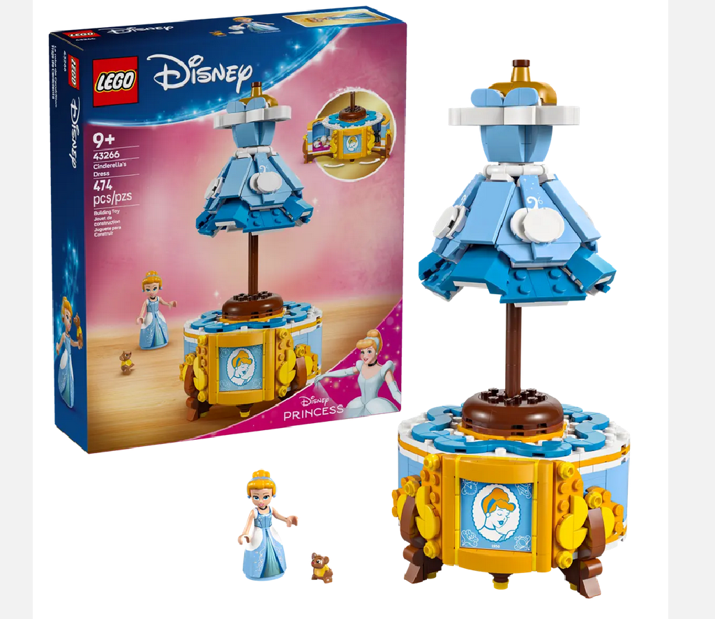 LEGO DISNEY 43266 SUKNIA KOPCIUSZKA