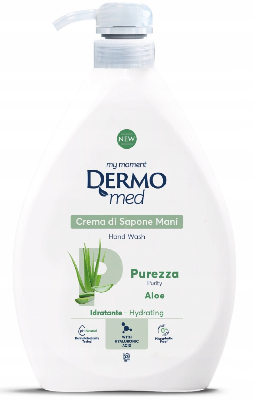 MYDŁO POMPKA 1L DERMOMED ALOE