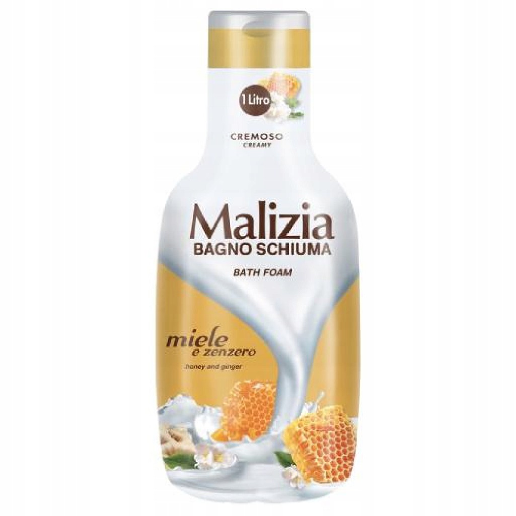 PŁYN DO KĄPIELI 1L MALIZIA  HONEY&GINGER
