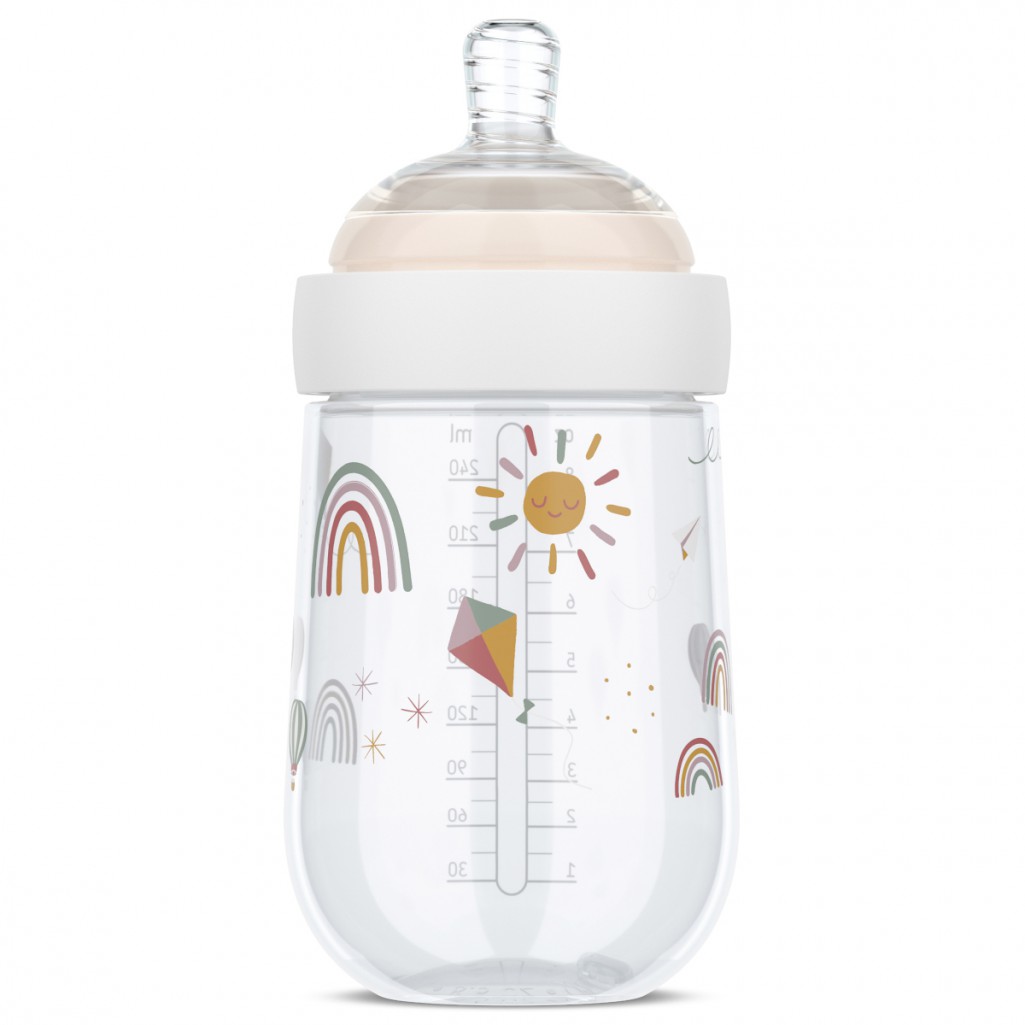 Butelka Ze Smoczkiem Mepal Mio Sunshine & Rainbow 240 ml