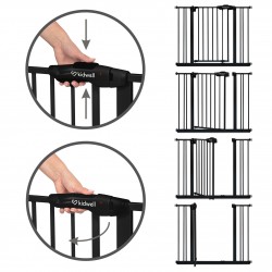 Kidwell Bramka zabezpieczająca Guarda Black 75-104cm