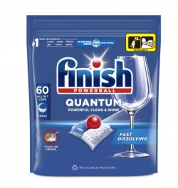 Kapsułki Do Zmywarki Finish Quantum All-in-1 60 Sztuk