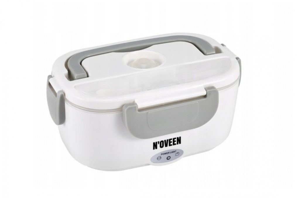 Elektryczny Lunch Box Noveen LB310 Pojemnik Szary