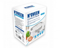 Elektryczny Lunch Box Noveen LB310 Pojemnik Szary