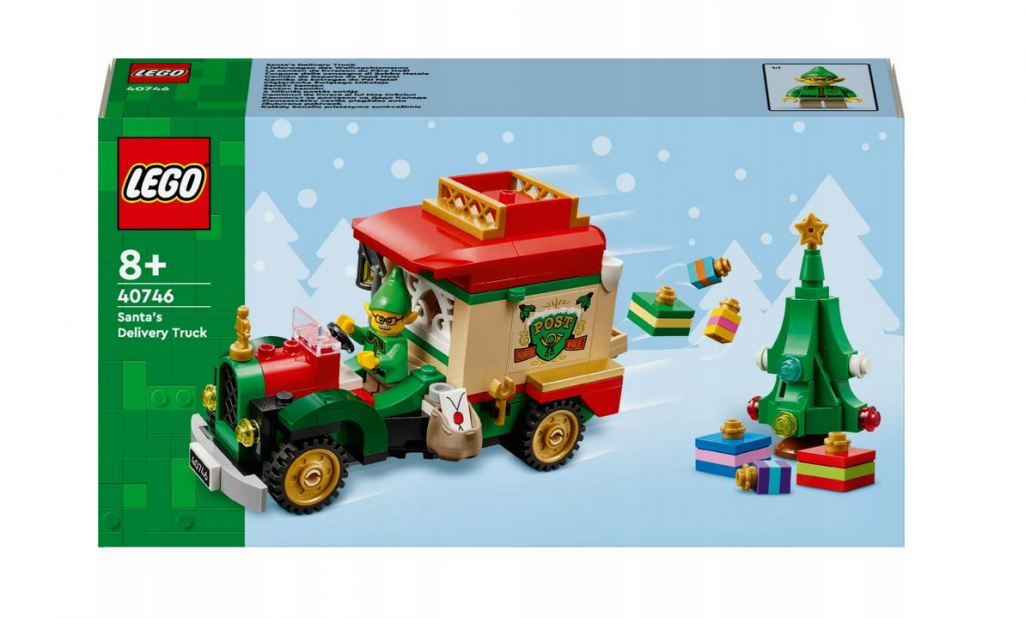LEGO Iconic Ciężarówka Świętego Mikołaja 40746