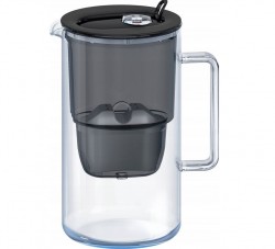 Dzbanek Glass Aquaphor 2,5L Czarny + Wkład Maxfor MG