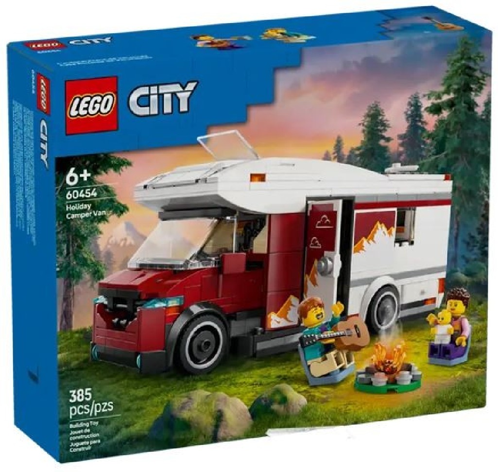 Lego City Wakacyjny Kamper Pełen Przygód 60454