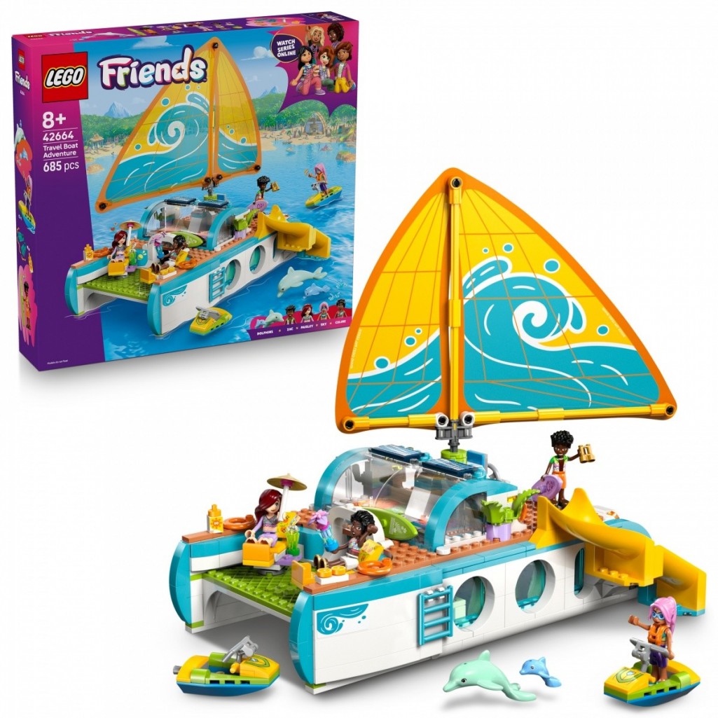 Lego Friends Przygoda Na Łodzi 42664