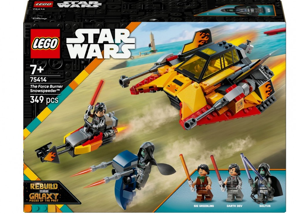 Lego Star Wars Płomienny śmigacz śnieżny 75414