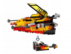Lego Star Wars Płomienny śmigacz śnieżny 75414