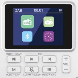 Radio Cyfrowe Blaupunkt DR 6WH Białe