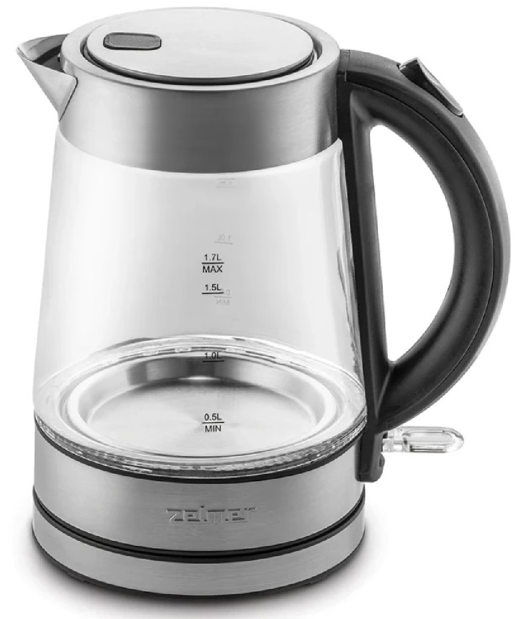 Czajnik Szklany Zelmer ZCK 8013 2200W 1,7L INOX