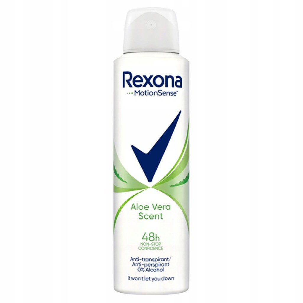 REXONA DEO 150ML Antyperspirant ALOE VERA 48H