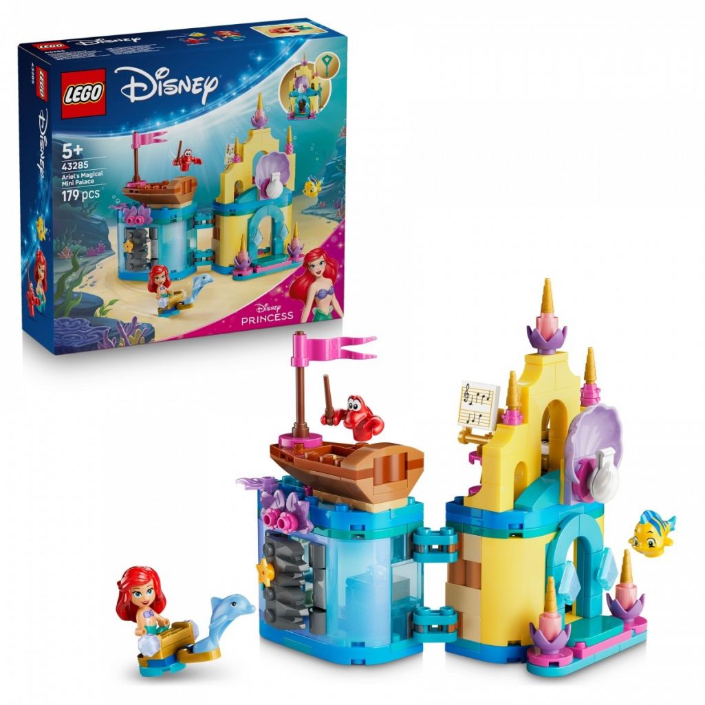Lego Disney Magiczny Minipałac Arielki 43285