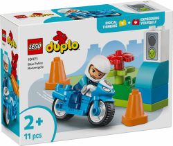 Lego Duplo Niebieski Motocykl Policyjny 10471