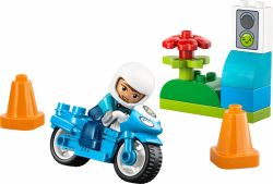 Lego Duplo Niebieski Motocykl Policyjny 10471