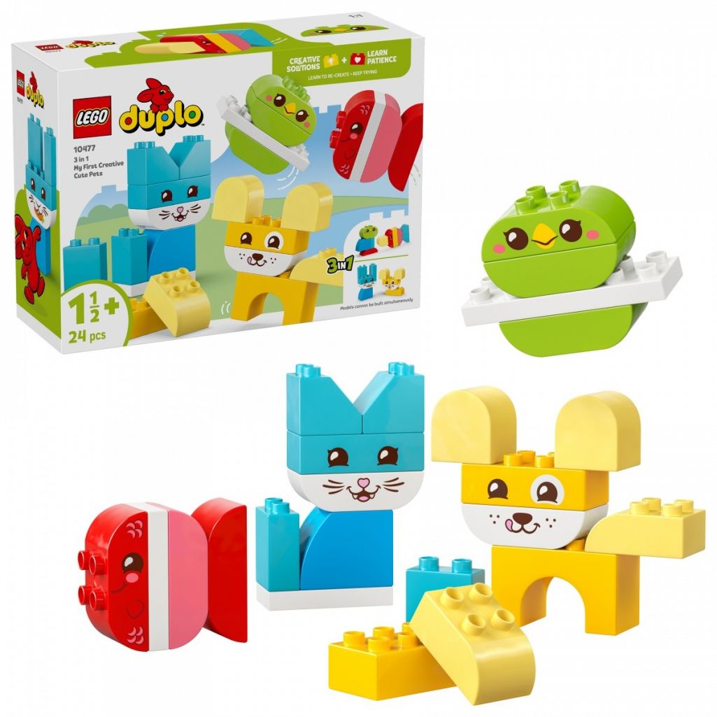 Lego Duplo 3 W 1 Kreatywne Zwierzaki 10477