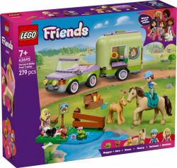 Lego Friends Przyczepa Z Koniem I Źrebaczkiem 42695