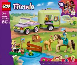 Lego Friends Przyczepa Z Koniem I Źrebaczkiem 42695