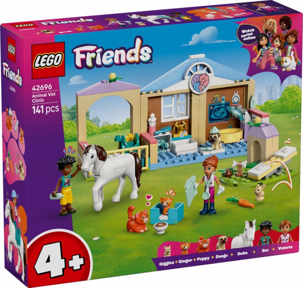 Lego Friends Lecznica Dla Zwierząt 42696