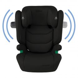 Kidwell Fotelik samochodowy TENDO BLACK 100-150cm ISOFIX
