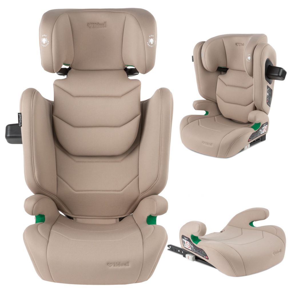 Kidwell Fotelik samochodowy TENDO BEIGE 100-150cm ISOFIX