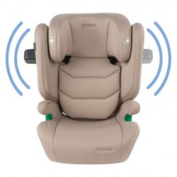 Kidwell Fotelik samochodowy TENDO BEIGE 100-150cm ISOFIX