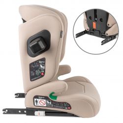 Kidwell Fotelik samochodowy TENDO BEIGE 100-150cm ISOFIX