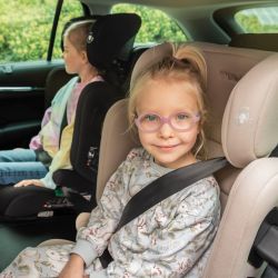Kidwell Fotelik samochodowy TENDO BEIGE 100-150cm ISOFIX