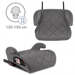 Kidwell Fotelik samochodowy/ podkładka boster REMO GRAY isofix i-Size