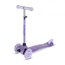 Kidwell Hulajnoga balansowa UNO Glitter Violet led koła