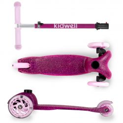 Kidwell Hulajnoga balansowa UNO Glitter Pink