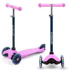 Kidwell Hulajnoga balansowa UNO violet -navy led koła