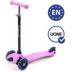 Kidwell Hulajnoga balansowa UNO violet -navy led koła