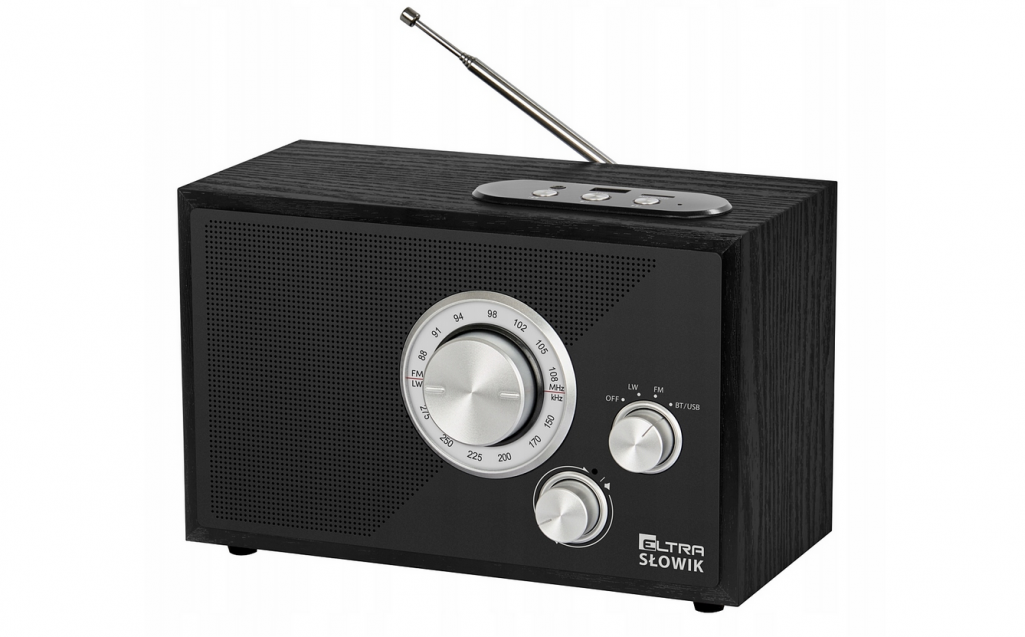 Radio Eltra Słowik USB Bluetooth Czarny