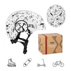 Nils Kask MT311 Biały S(52-56CM)