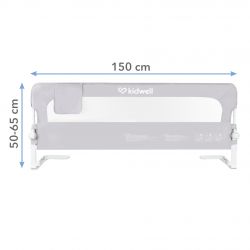 Kidwell Barierka do łóżka Kidwell CORI 150 Gray
