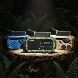 Radio Alarmowe Z Latarką Blaupunkt ER-20GC Zielone
