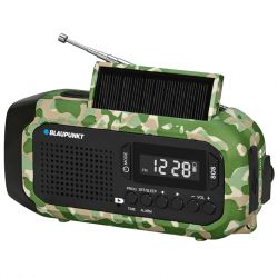 Radio Alarmowe Z Latarką Blaupunkt ER-20GC Zielone