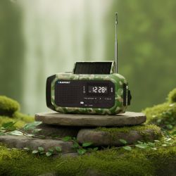 Radio Alarmowe Z Latarką Blaupunkt ER-20GC Zielone