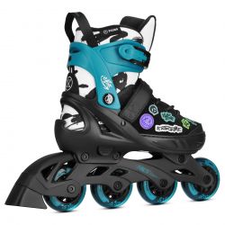 Łyżworolki Nils Vibe Turkusowe Rozm. XS(29-32) NA2053A