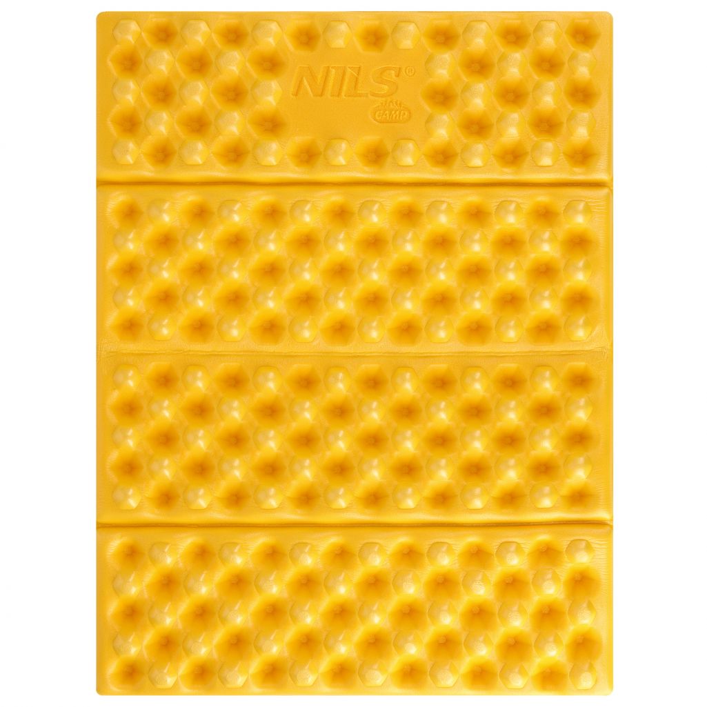 Karimata Kempingowa Do Siedzenia Z Podbiciem Aluminiowym + IXPE Nils NC17105 Żółta 40 cm