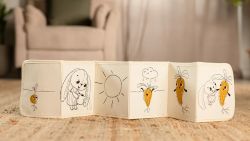 Tiny Love Książeczka interaktywna - dwustronna - Garden of Adventures