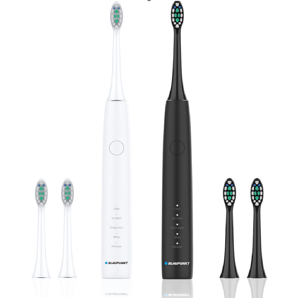 Szczoteczka Soniczna Blaupunkt DTS 201SET Zestaw - Biała I Czarna