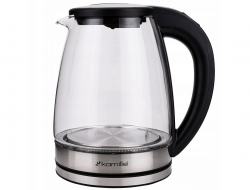 Czajnik Szklany Kamille 1740 Regulacja Temperatury Czarny 2200 W