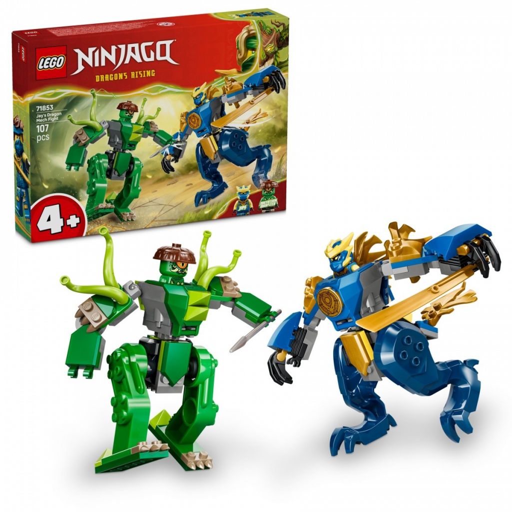 Lego Ninjago Bitwa W Smoczym Mechu Jaya 71853