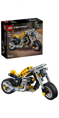 Lego Technic Żółty Motocykl 42225