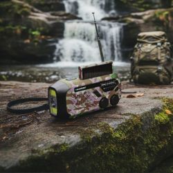 Radio Alarmowe Z Latarką Blaupunkt ER-10DC Beżowe Maskowanie