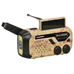 Radio Alarmowe Z Latarką Blaupunkt ER-10DC Beżowe Maskowanie