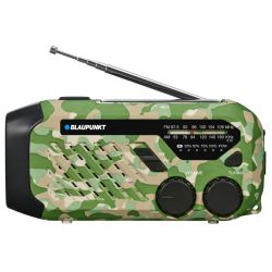 Radio Alarmowe Z Latarką Blaupunkt ER-10GC Zielone Maskowanie